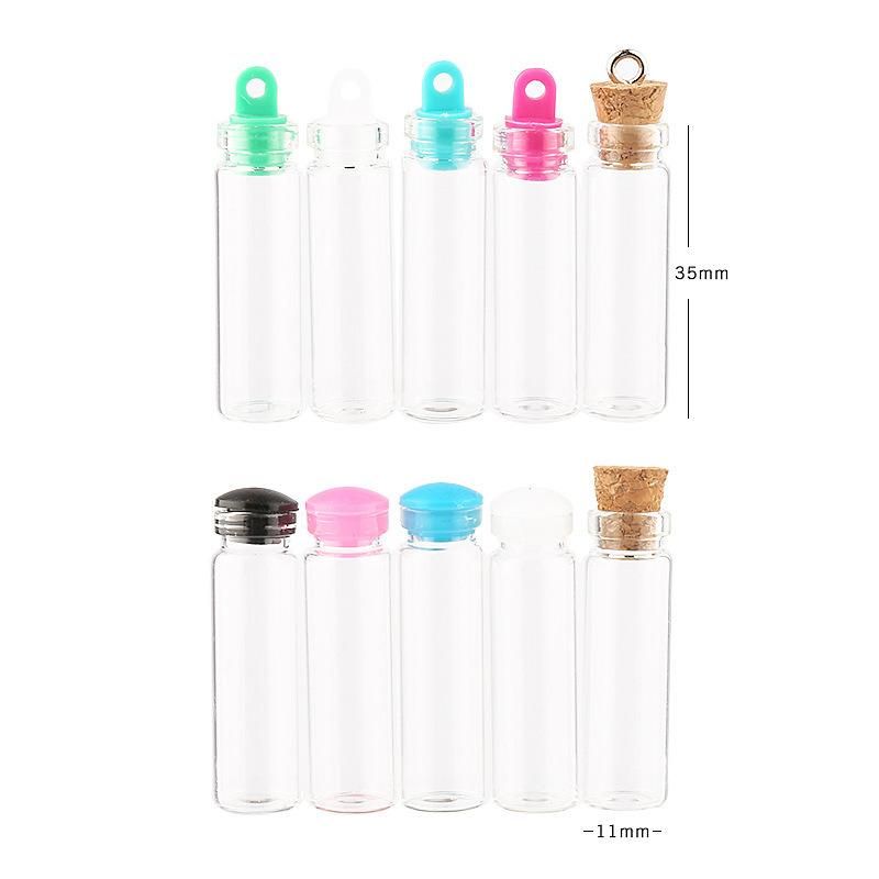 2ml Vial in Clear Glass for Foetal Hair Storage &11.35mm Drift Bottle in Store