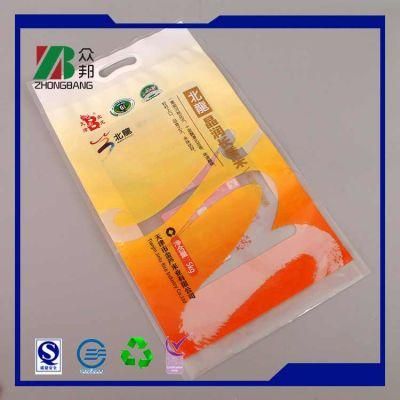 Food Packaging Plastic Bag for Rice with Handle