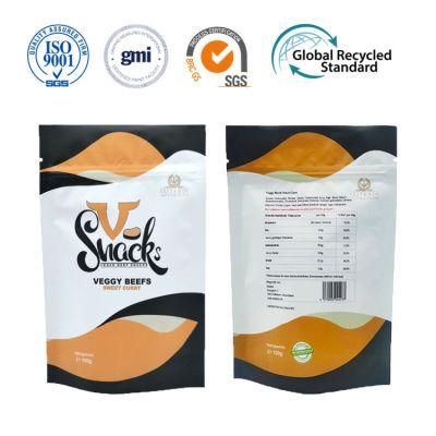 Food Package Plastic Pouch Logo Package Bag Vacuum Custom Bag