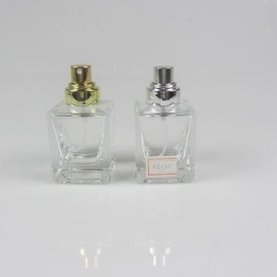 Refillable Atomizer Rectangle Empty Spray 30ml 50ml 100ml Glass Perfume Bottles