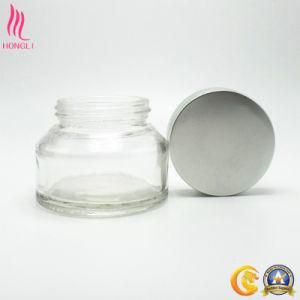 Transparent Round Jar with OEM Lid