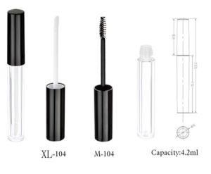 Luxury Makeup Packaging Magnetic Matte Mascara Plastic Tube for Makeup