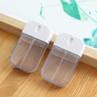 Hot Sale 35ml Mini Portable Refillable Empty Travel Pet Plastic Mist Spray Perfume Bottle for Cosmetic Hand Sanitizer