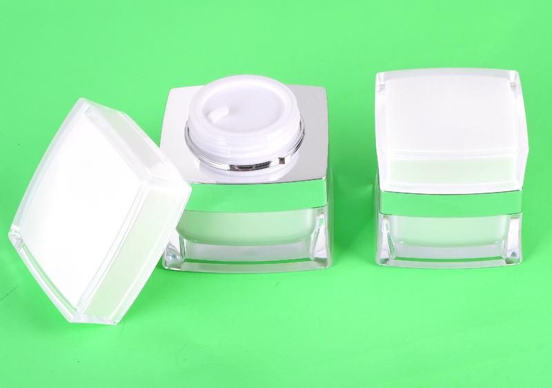 15g 30g 50g Elegant Empty Acrylic Plastic Jar for Skin Care