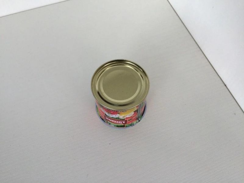 548# Empty Easy Open Tin Can for 88g Tomato Paste