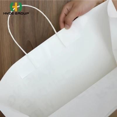 Biodegradable Brown Craft Paper Bags Packaging Takeaway Bag Gift Paper Tote Bag with Handles Made China