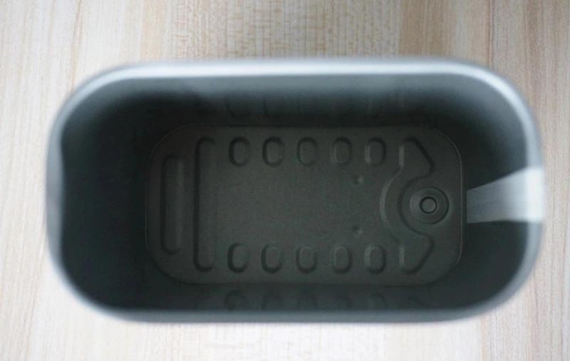 198g Empty Square Meat Tin Can for Food Packing