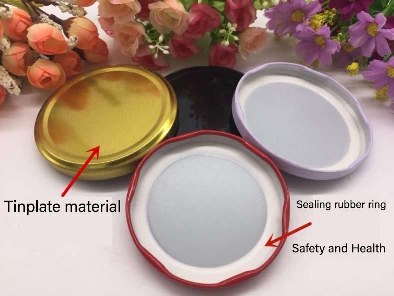 Metal Tinplate Lid Used for Food Screw Glass Jar Bottle