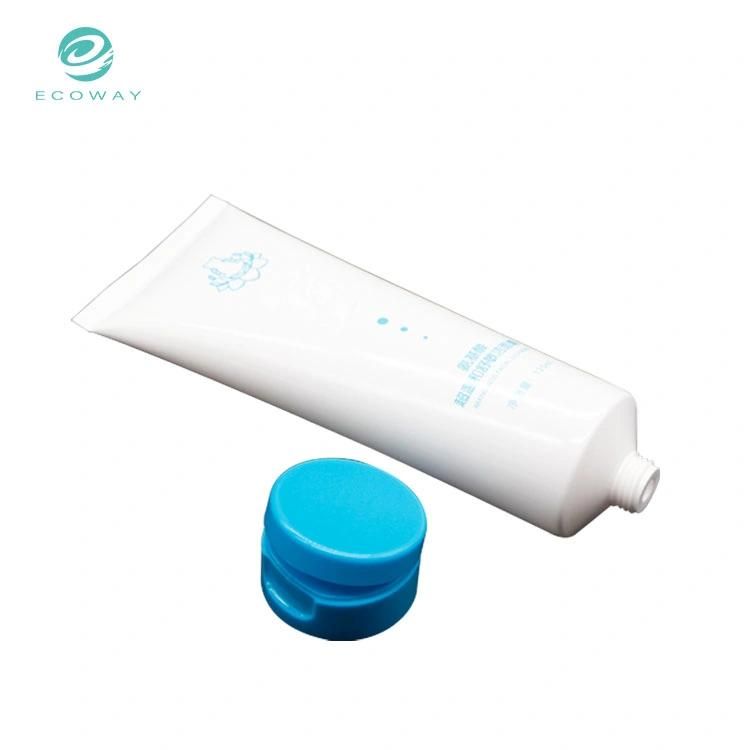 White Skin Care Face Wash Tube for Cleanser Packaging