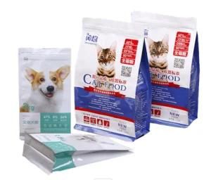 Laminated Plastic Custom Printed Zipper Aluminum Foil Dog Pet Food Packaging Stand up Pouch Pet Food Bag