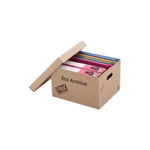 Custom Size Moving Box Storage Files Cardboard Box with Die Cut Handle