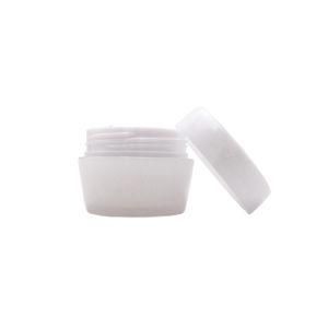 Manufacturer 80g White Empty PP Cosmetic Jar Plastic Face Cream Jar