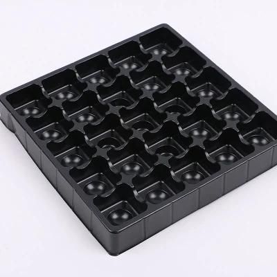 Disposable Biodegradable Plastic Chocolate/Cake Tray Containers