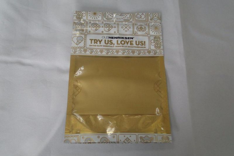 Wash Aluminum Vertical Zipper Bag