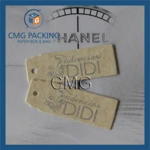 Special Cardboard Silver Printing Hang Tag