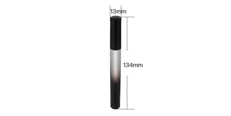 New Design Gradient Black Custom Lip Gloss Containers Cosmetic Liptint Bottle Square Lip Gloss Tubes