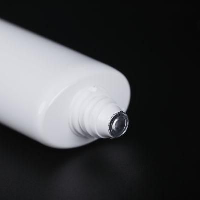 Plastic Extruded Tube Cosmetic Tube Plastic Flap Tube Sunscreen with Customized Cap Packaging Materials