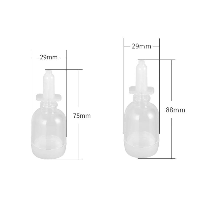 Wholesale 10ml 15ml Cosmetic Transparent Ampule Bottle for Cosmetic Containers