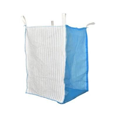 Polypropylene 1000kgs 1200kgs 1500kgs Breathable PP Woven Bulk Bags for Firewood