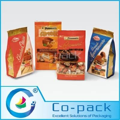 Bottom Gusset Plastic Packing Bag for Candy Packaging