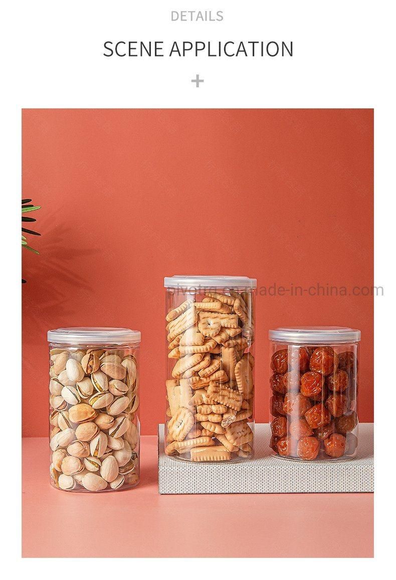 270ml Plastic Easy Open Pet Can for Dried Food /Beverage with Soft Peel Cap