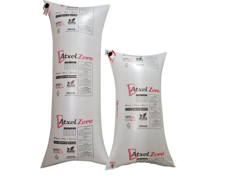 Dunnage Air Bags Used to Cargo Loads in Trucks