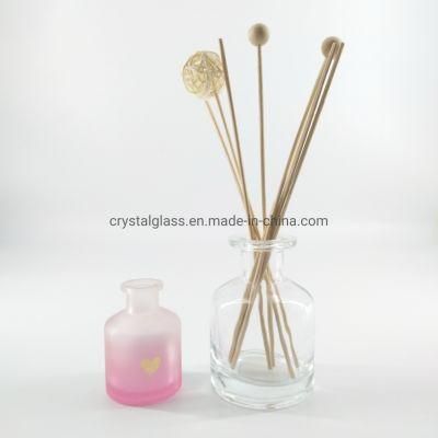 50ml 100ml 150ml 250ml Colored Customzied Glass Bottle for Aroma Reed Diffuser Bottle with Rattan