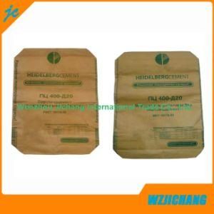 Hot New Product Kraft Paper Material Valve Bag in 3 Layer Paper