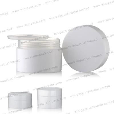 Small Clear Custom Green Color Empty Round Acrylic Jar for Cream 30g 50g