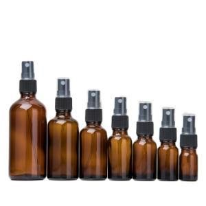 5ml 10ml 15ml 20ml 30ml 50ml 100ml Essential Oil Amber Glass Mist Spray Bottle