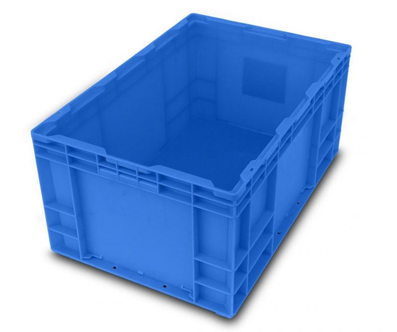 HP5d Plastic Turnover Logistics Container Box HP Standard Auto Parts Logistic Box Durable Opaque Plastic Storage Boxes