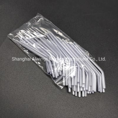 Plastic Material Made Air/Water Syringe Tips with Clear Tube White Core for Dental Purpose