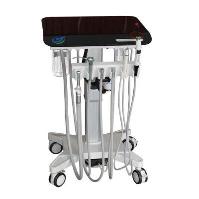 Mobile Portable Dental Unit with Scaler and Light Cure