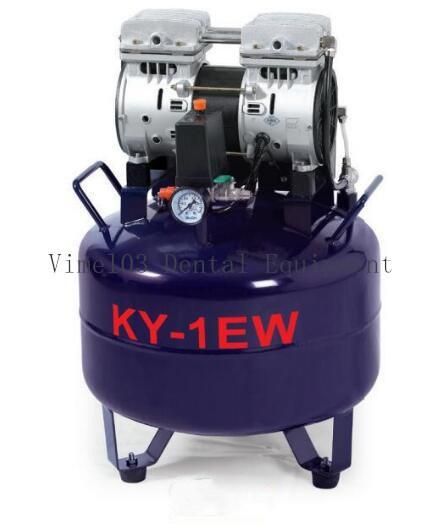 32L Dental One-Driving-One Oilless Air Compressor Low Noise 545W