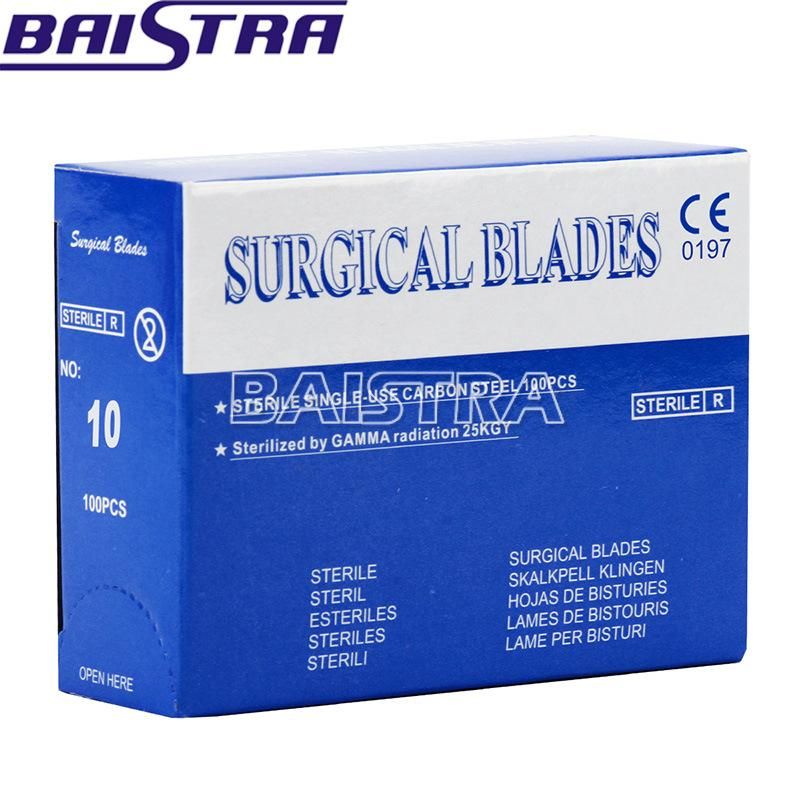 Dental Supplies Single-Use Carbon Steel Sterile Surgical Blades