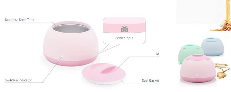 Mini Ultrasonic Jewelry Cleaner Sonic Jewelry Cleaner