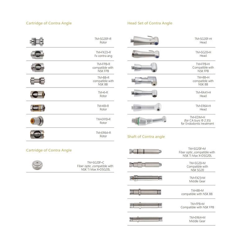 High-Quality High Speed Handpiece, Dental Handpieces