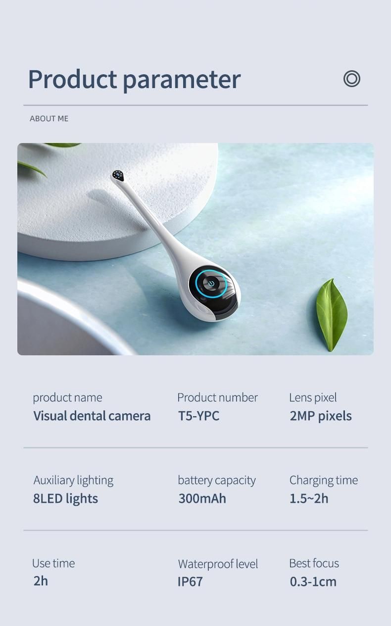 Portable Innovative Household WiFi Dental Intraoral Camera 1080P Dental Camera