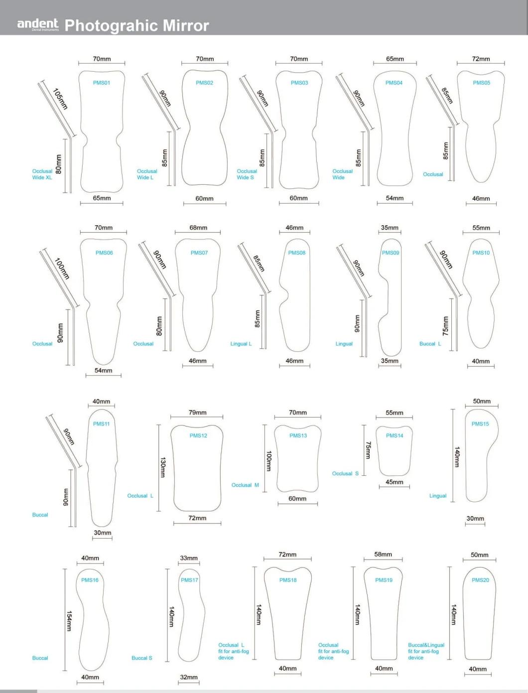 Dental Photographic Mirror Occlusal Equipment Contrastor