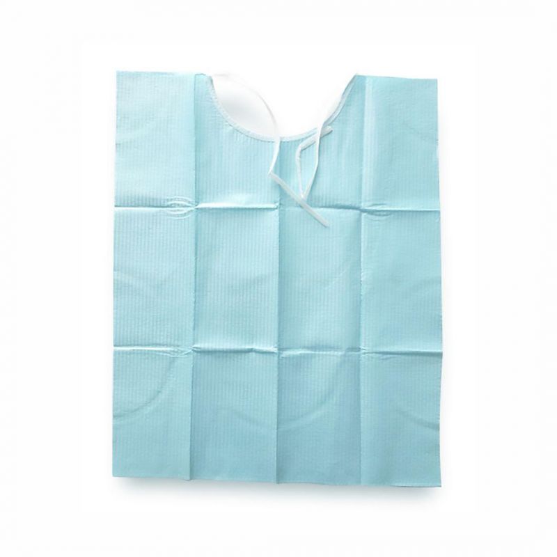 Colorful Patient Waterproof Disposable Dental Bibs