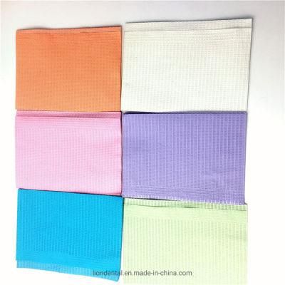 Factory Price Good Quality Dental Disposable 3ply 13&quot;X18&quot; Dental Waterproof Napkin Dental Bib