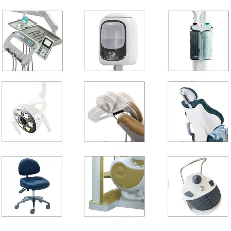 Dentist Equipment German Grade Dental Chair Price CE Approved Self Disinfection Electric Motor Advanced Dental Chair Unit