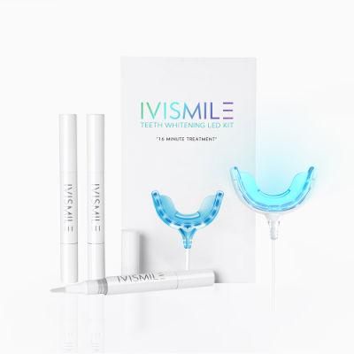 CE Certificate Ivismile Best Selling Products 2020 in Europe with Blue LED Light Teeth Whitening Kit