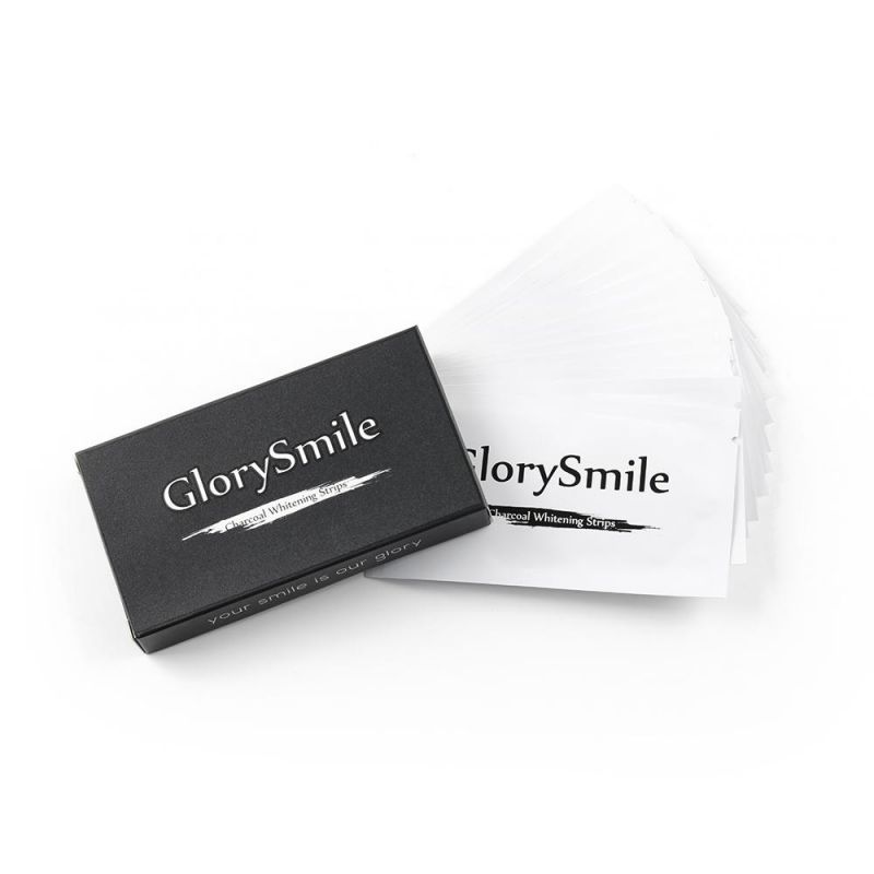 Convenient Charcoal Home 14 Pouches Strips Teeth Whitening Strips