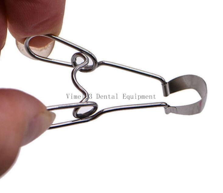 Dental Contoured Metal Matrices Matrix with Springclip No. 1.330