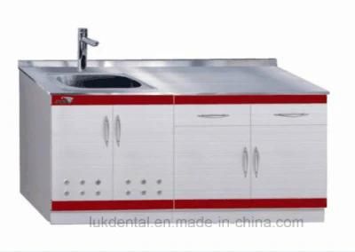 Dental Supply Stainless Steel Dental Cabinet Dental Furniture (LUK-07)