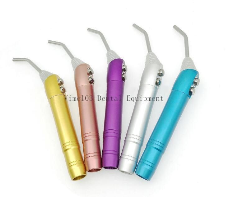 Color Dental Three Way Syringe Dental Air Water Two Nozzles