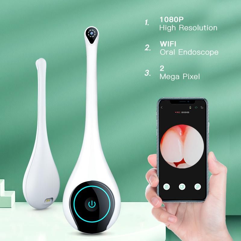 WiFi Inside Mouth Oral Camera Waterproof Endoscope 2.0 Megapixel