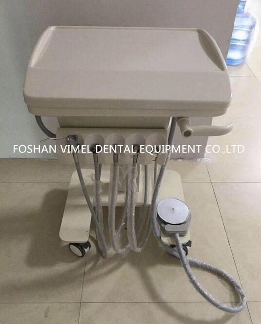 Dental Portable Moveable Treatment Desk Handpiece Self Delivery Unit