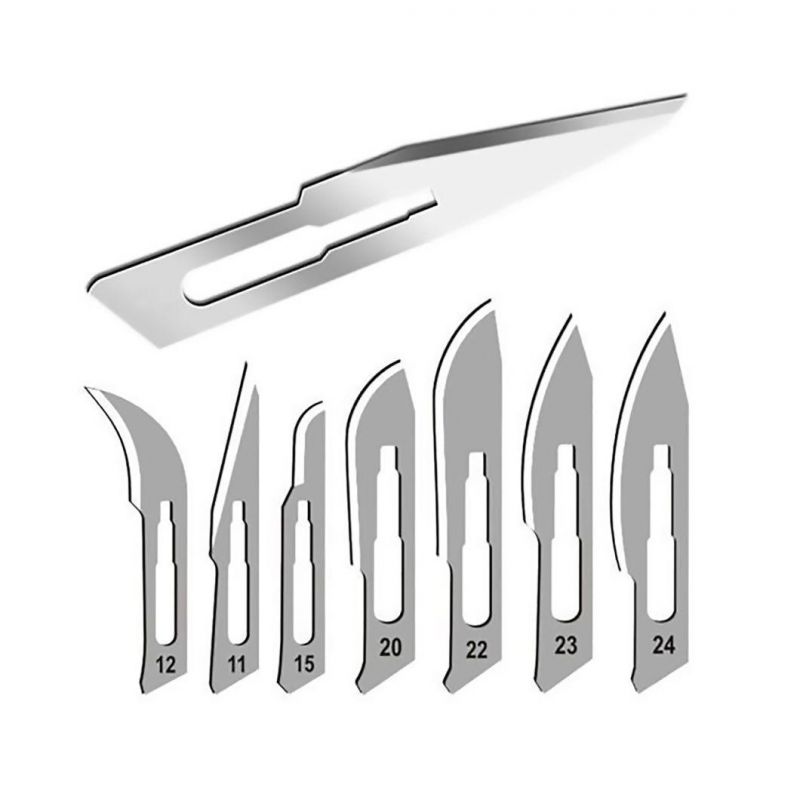 Disposable Sterile Stainless Steel Surgical Scalpel Blades